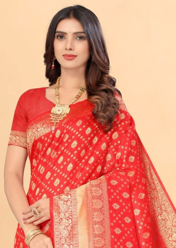 Traditional Wear Kota Litchi Silk Saree