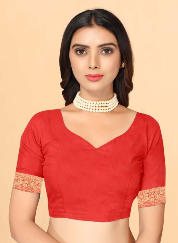 Pink Aura Traditional Wear Kota Litchi Banarasi Silk Saree - Image 6