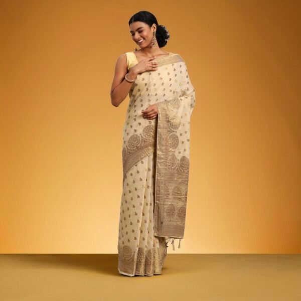 Banarasi Soft Cotton Silk Fabric Soft